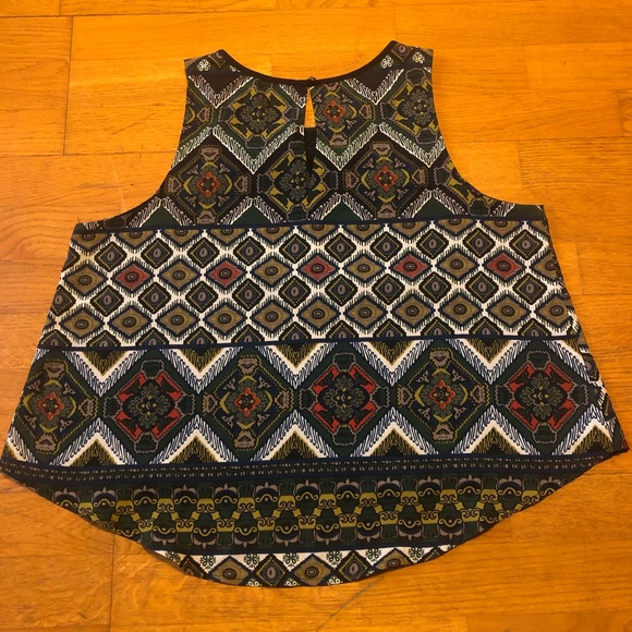 Moroccan Style Printed Tank - Picture 2 of 5
